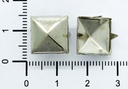 Tachas níquel cuadradas 12x12mm x 20gr.