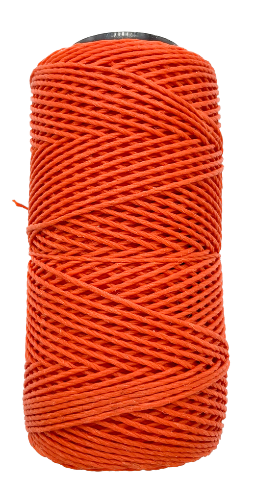 Hilo encerado x 70 mt naranja