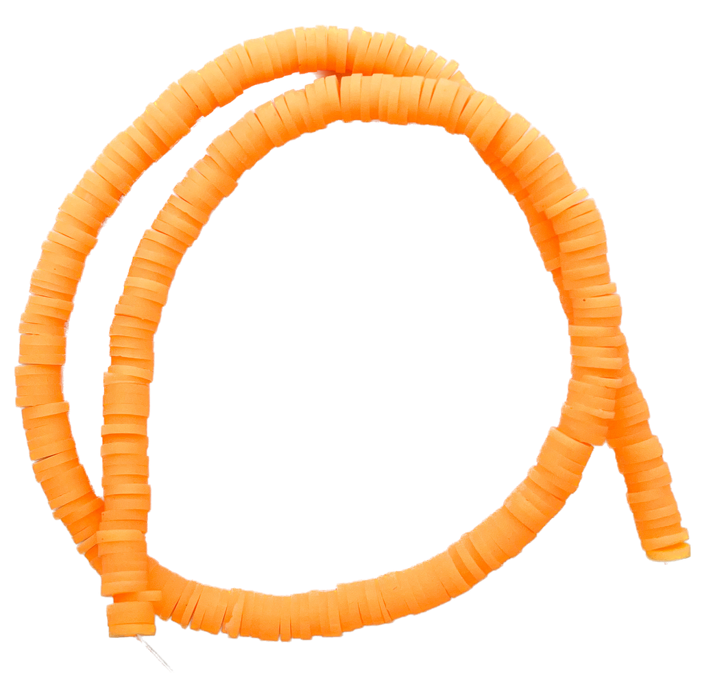 Tira Fimo plano 6 mm naranja claro