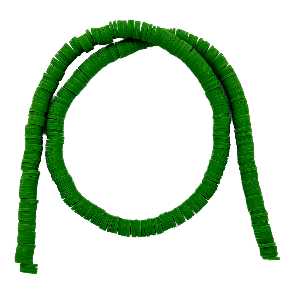 Tira Fimo plano 6 mm verde