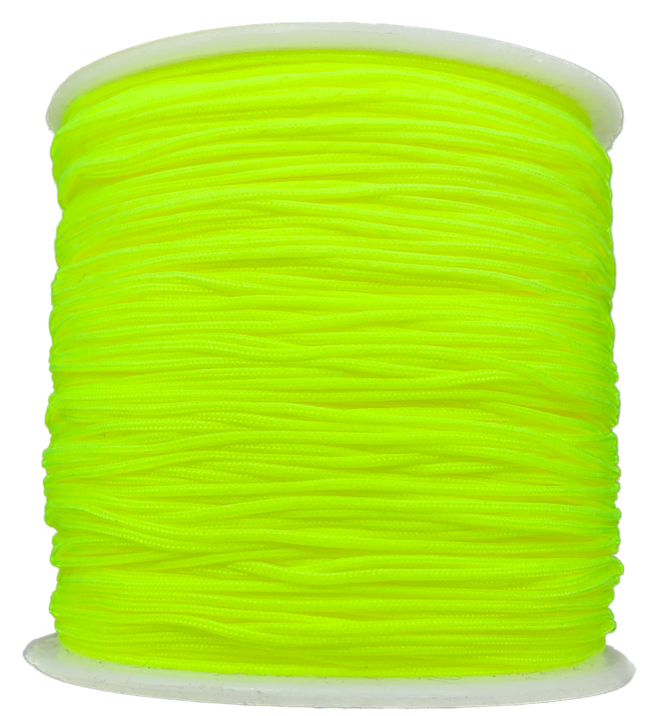 Hilo chino 0.8 mm amarillo flúor