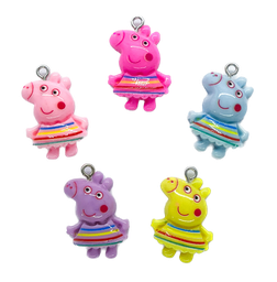 Dije infantil Peppa Pig x 1 un.