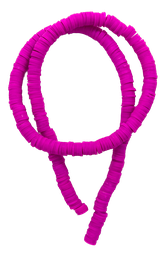 Tira Fimo plano 6mm fucsia