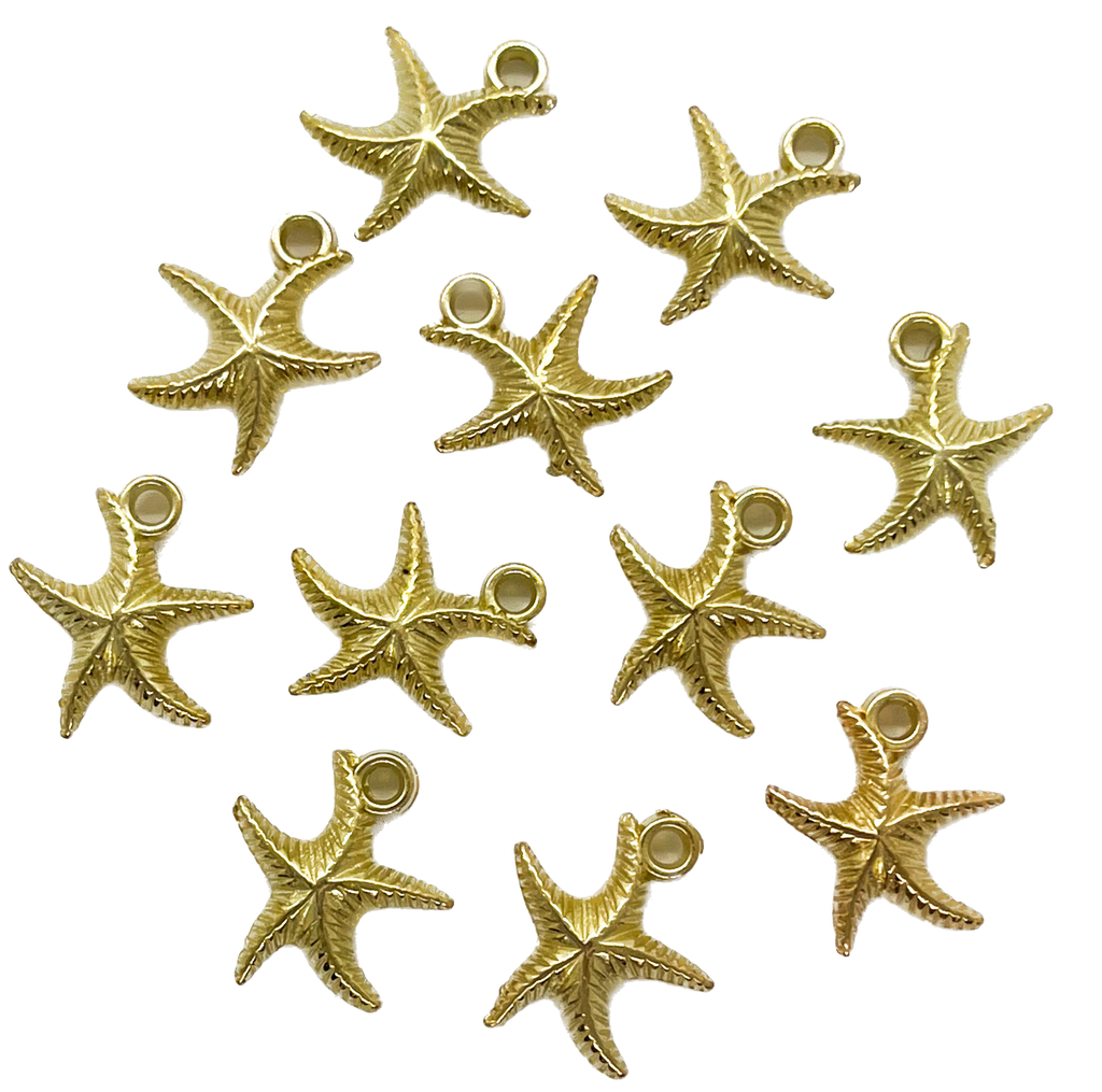 Dije estrella de mar CCB dorado x 10gr