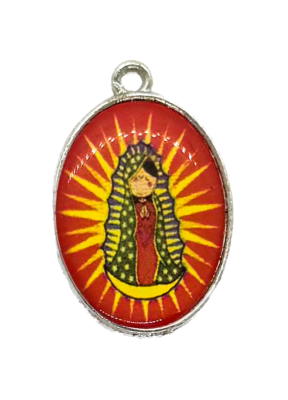 Dije Porfis medalla oval virgen #10 x 1un.