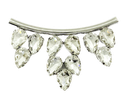 Centro de collar c/strass #30