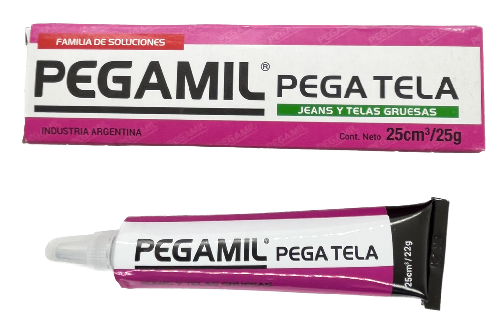 Pegamentro p/tela PEGAMIL 22g.