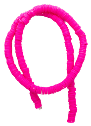 [10273] Tira Fimo plano 6 mm fucsia flúor