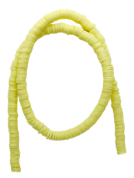 [10273] Tira Fimo plano 6mm amarillo pastel